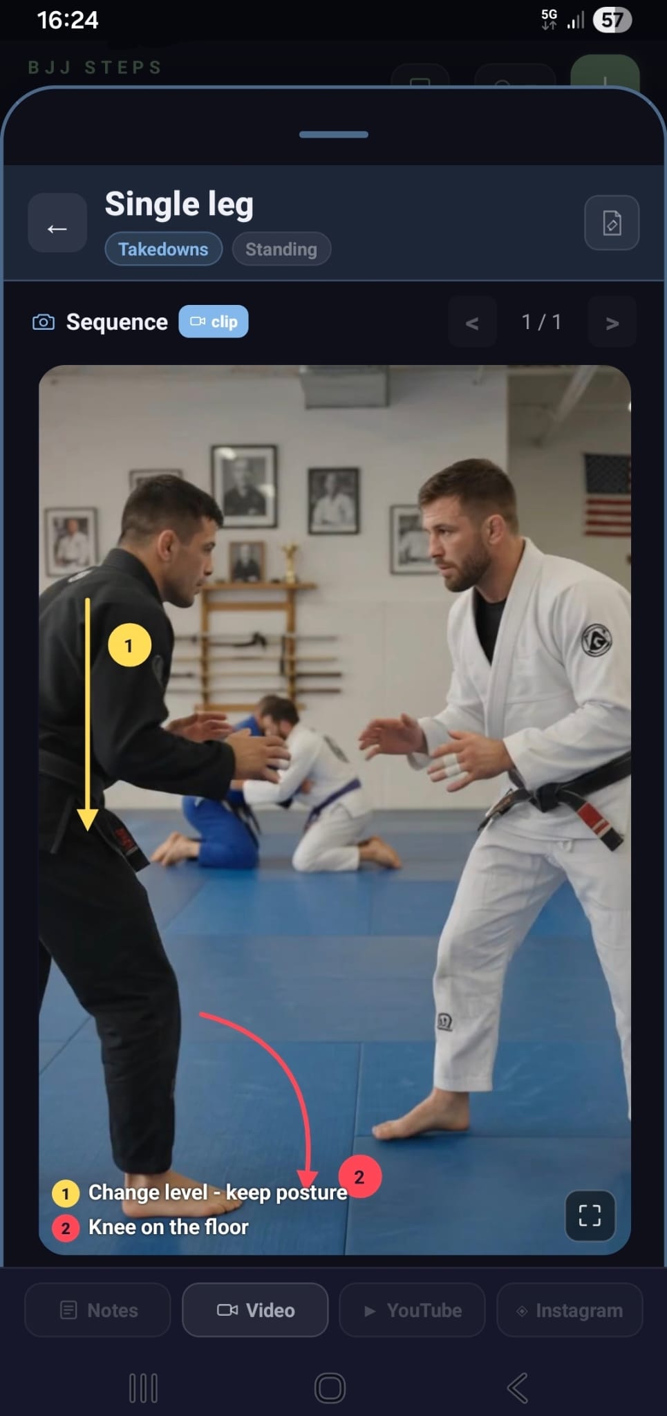 Single Leg annoté